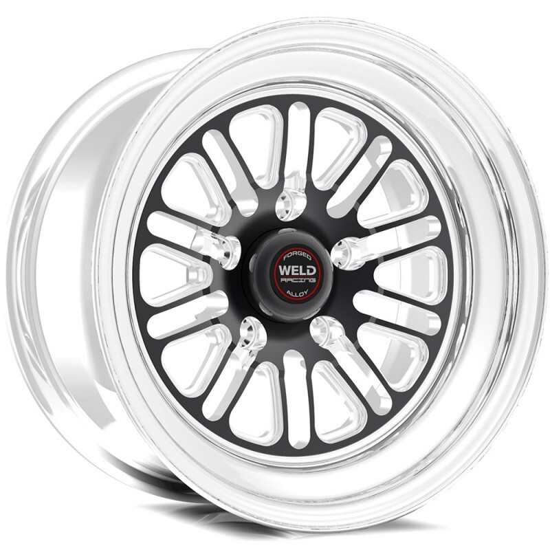 STREET WHEEL RT-S SERIES,WELD RT-S S72 15X10 BLACK 5X4.75 4.5 BACKSPACE