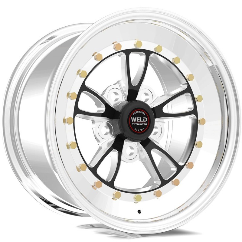 STREET WHEEL RT SERIES,15X10 BLACK FULL THROTTLE 5X4.5 6.5 BACKSPACE