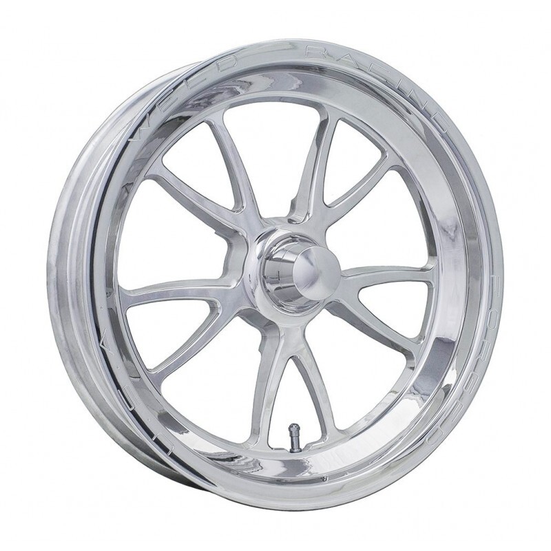 WHEEL,DRAG,17X2.25 POLISHED FULL THROTTLE ANGLIA SPINDLE 1.13" BS