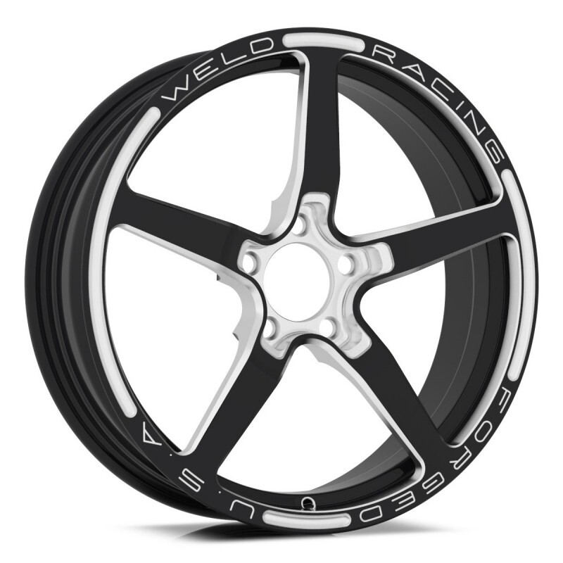 WHEEL,DRAG,15X3.5 BLACK ALUMASTAR 5X4.75 2.25" BS
