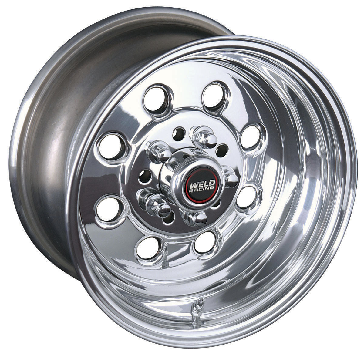 WHEEL,SPORT FRGD,15X14'' POLISHED DRAGLITE 5X5'' BOLT PATTERN 5.5'' BACKSPACE