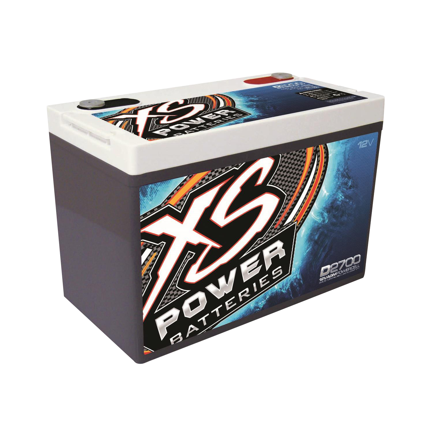12V BCI GROUP 27 AGM BATTERY, MAX AMPS 4,300A, CA: 1170, AH: 100, 3500W / 4500W