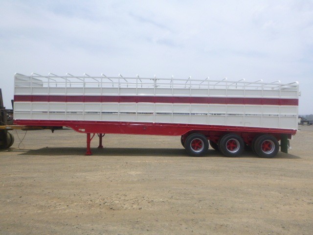 HAULMARK STOCK/CRATE TRAILER SEMI STOCK CRATE TRAILER