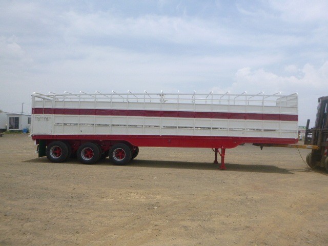 HAULMARK STOCK/CRATE TRAILER SEMI STOCK CRATE TRAILER