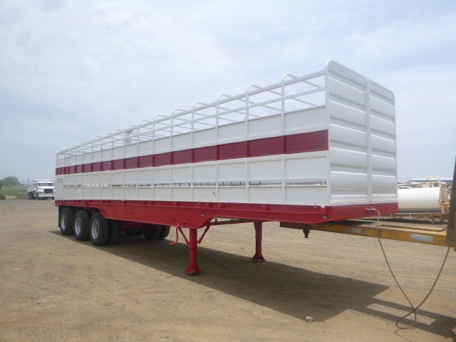 HAULMARK STOCK/CRATE TRAILER SEMI STOCK CRATE TRAILER