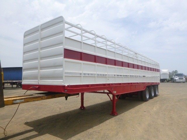 HAULMARK STOCK/CRATE TRAILER SEMI STOCK CRATE TRAILER