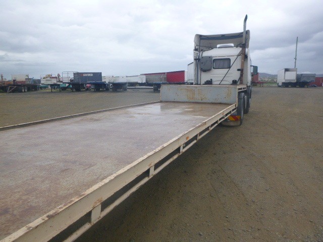 1974 CUSTOM DROP DECK SEMI TRAILER