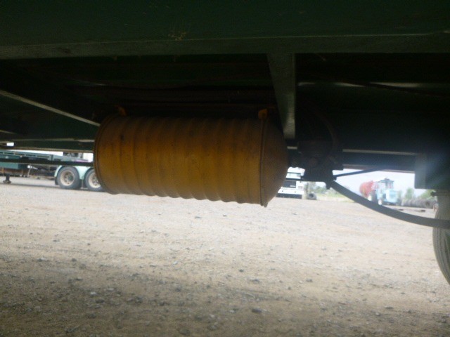 1974 CUSTOM DROP DECK SEMI TRAILER