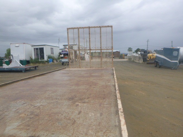 1974 CUSTOM DROP DECK SEMI TRAILER