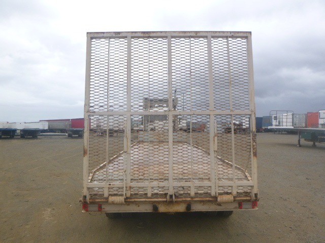 1974 CUSTOM DROP DECK SEMI TRAILER