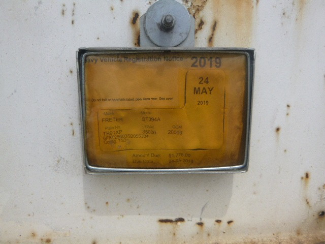1995 FREIGHTER SEMI FLAT TOP TRAILER