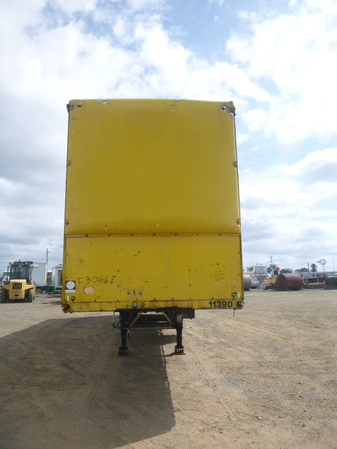 1990 FREIGHT KING CURTAINSIDER TRAILER SEMI CURTAINSIDER FLAT TOP