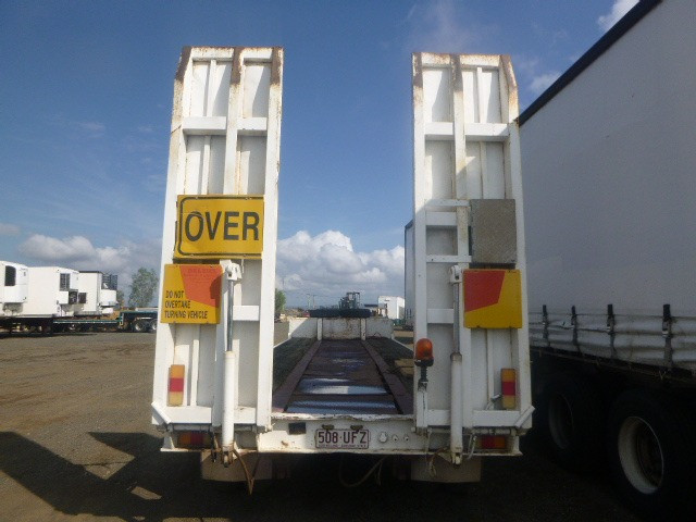 CUSTOM LOW LOADER/PLATFORM TRAILER SEMI LOW LOADER TRAILER