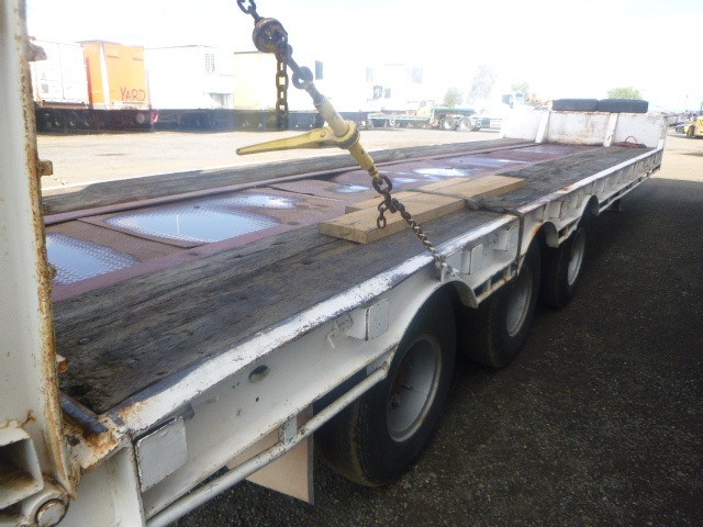 CUSTOM LOW LOADER/PLATFORM TRAILER SEMI LOW LOADER TRAILER