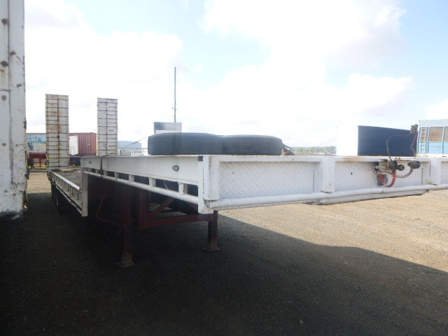 CUSTOM LOW LOADER/PLATFORM TRAILER SEMI LOW LOADER TRAILER
