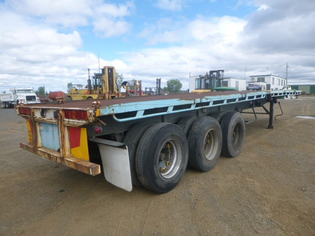1978 LOADMASTER FLAT TOP TRAILER SEMI FLAT TOP TRAILER
