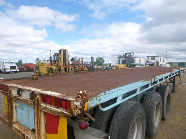 1978 LOADMASTER FLAT TOP TRAILER SEMI FLAT TOP TRAILER