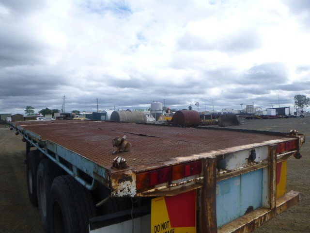 1978 LOADMASTER FLAT TOP TRAILER SEMI FLAT TOP TRAILER