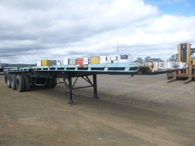 1978 LOADMASTER FLAT TOP TRAILER SEMI FLAT TOP TRAILER