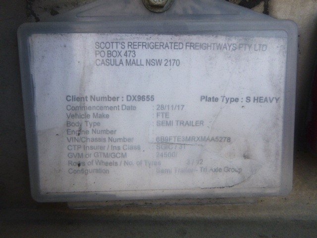 UNKNOWN LIQUID/GAS STORAGE FUEL TANK