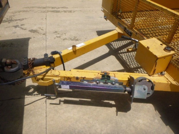 1993 CUSTOM TAG/PLANT (WITH RAMPS) BCC MACHINERY PIG TRAILER