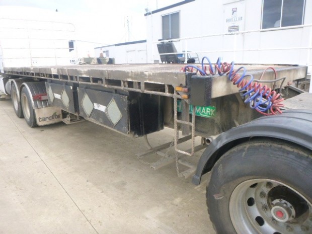 1995 HAULMARK FLAT TOP TRAILER SEMI HAULMARK FLAT TOP A-TRAILER