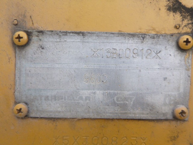1980 CATERPILLAR 980C 980C FRONT END LOADER LOADER LOADER/TOOL CARRIER