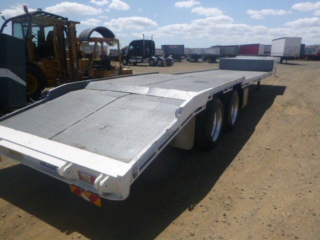 2006 VAWDREY SEMI DROP DECK TRAILER