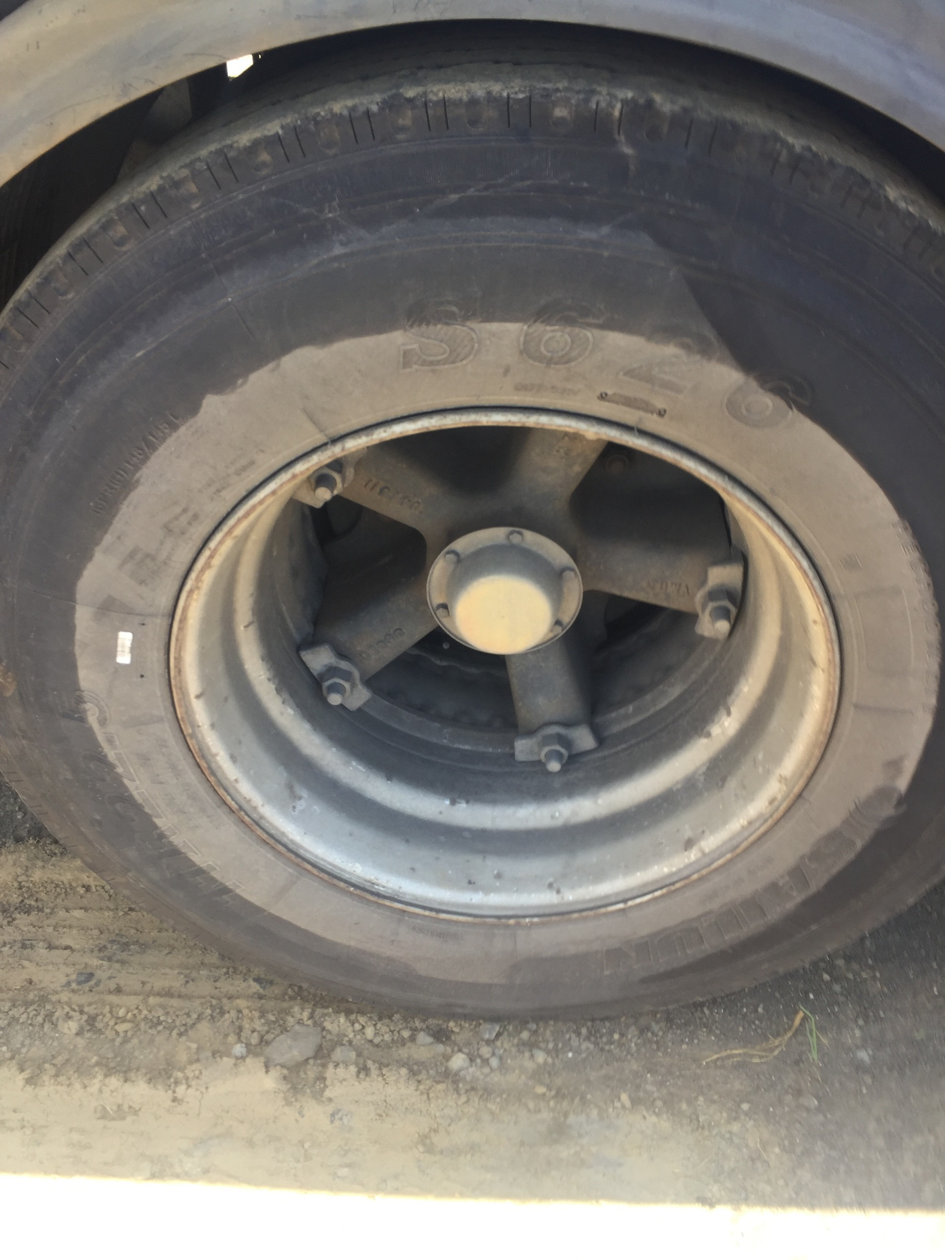 1986 KRUEGER SEMI FLAT TOP TRAILER