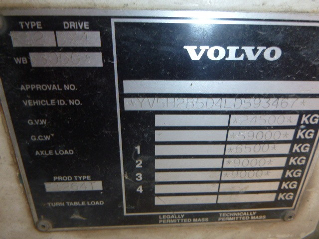 1990 VOLVO FH12 TRUCK PRIMEMOVER