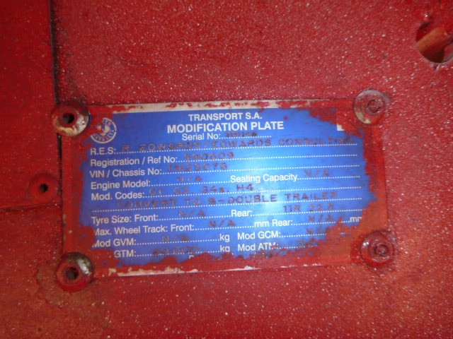 1987 FREIGHTER FLAT TOP TRAILER