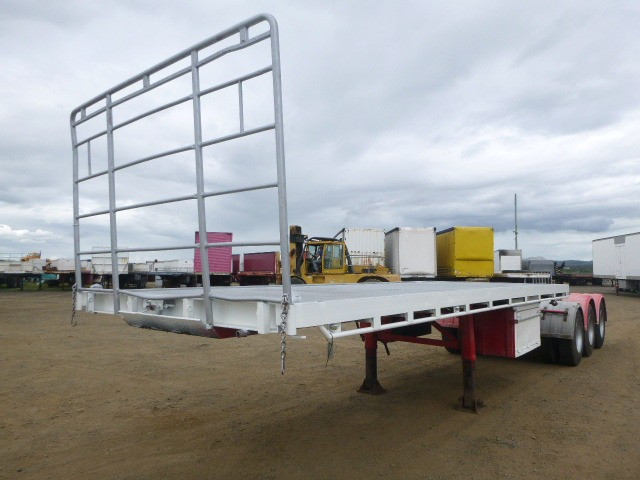 1987 FREIGHTER FLAT TOP TRAILER