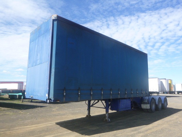 2012 WESE WESTERN CURTAINSIDER TRAILER SEMI WESE CURTAINSIDE A-TRAILER