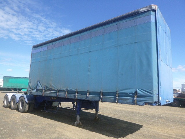 2012 WESE WESTERN CURTAINSIDER TRAILER SEMI WESE CURTAINSIDE A-TRAILER