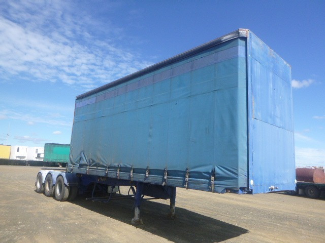 2012 WESE WESTERN CURTAINSIDER TRAILER SEMI WESE CURTAINSIDE A-TRAILER