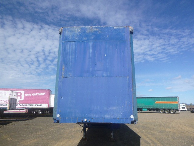 2012 WESE WESTERN CURTAINSIDER TRAILER SEMI WESE CURTAINSIDE A-TRAILER