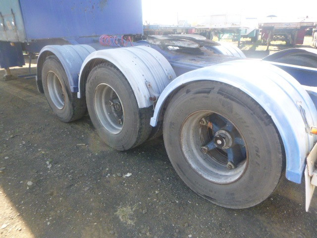2012 WESE WESTERN CURTAINSIDER TRAILER SEMI WESE CURTAINSIDE A-TRAILER