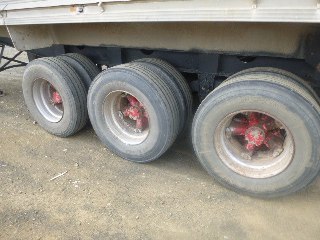 1993 HAMELEX WHITE TIPPER TRAILER SEMI HAMELEX CHASSIS TIPPER