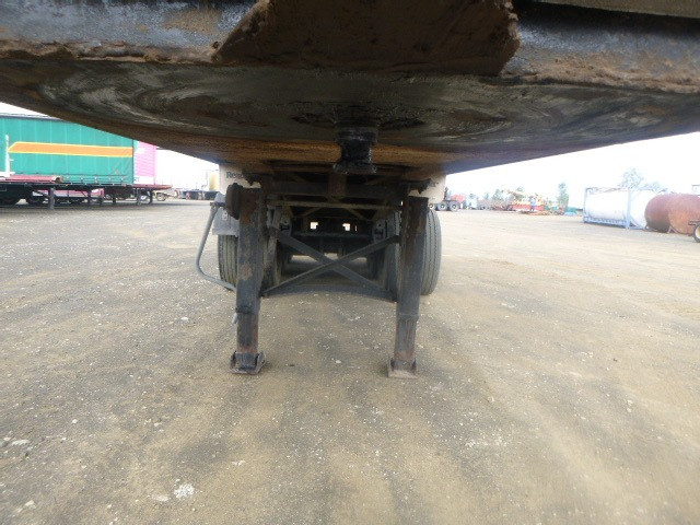 1993 HAMELEX WHITE TIPPER TRAILER SEMI HAMELEX CHASSIS TIPPER