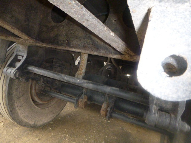 1993 HAMELEX WHITE TIPPER TRAILER SEMI HAMELEX CHASSIS TIPPER