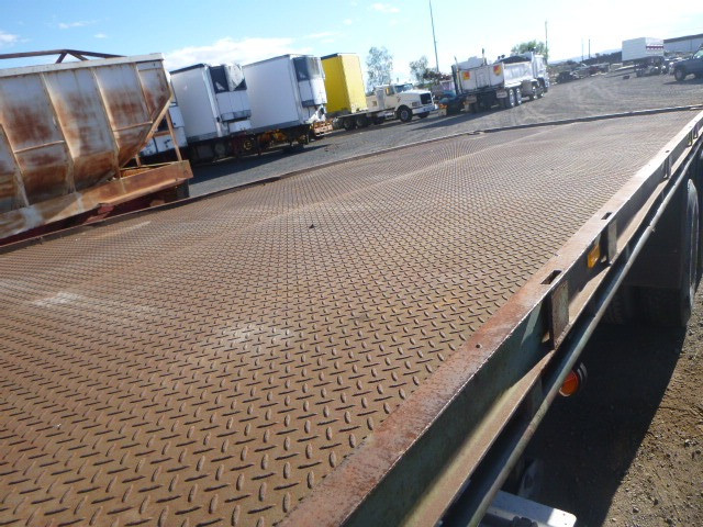 1984 MCGRATH FLAT TOP TRAILER SEMI FLAT TOP TRAILER