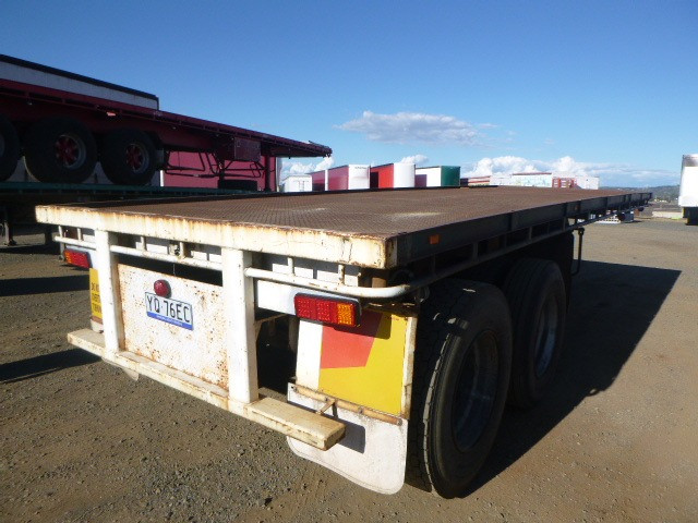 1984 MCGRATH FLAT TOP TRAILER SEMI FLAT TOP TRAILER