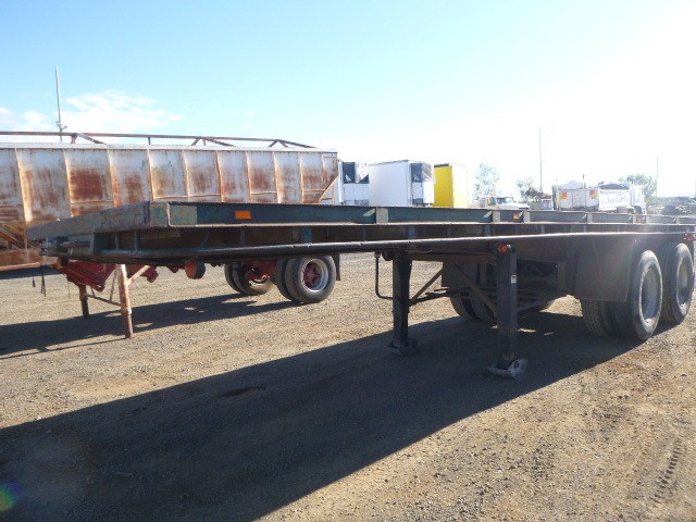 1984 MCGRATH FLAT TOP TRAILER SEMI FLAT TOP TRAILER