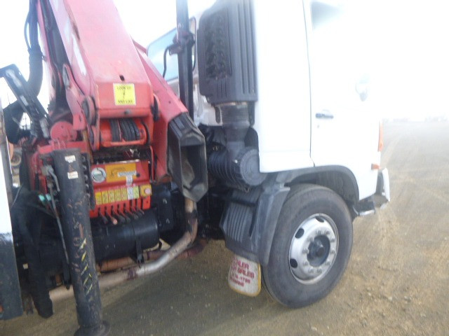2007 HINO FM RANGER 14 TRUCK CRANE TRUCK
