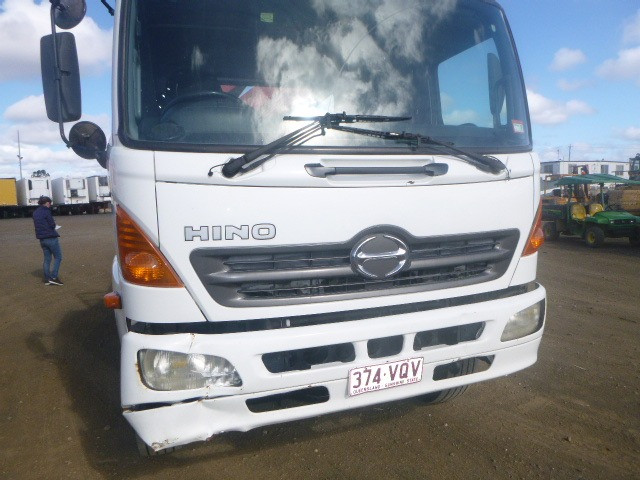 2007 HINO FM RANGER 14 TRUCK CRANE TRUCK