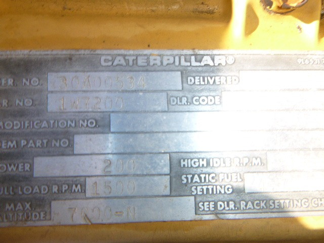 CAT SR-4 POWER UNIT GENERATOR