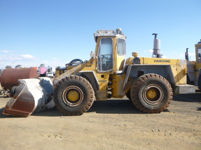 1988 HANOMAG 66D LOADER