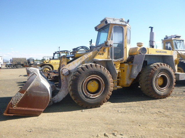 1988 HANOMAG 66D LOADER