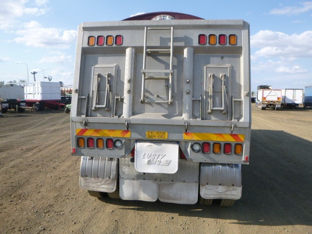 2009 LUSTY SEMI EMS CHASSIS TIPPER TRAILER