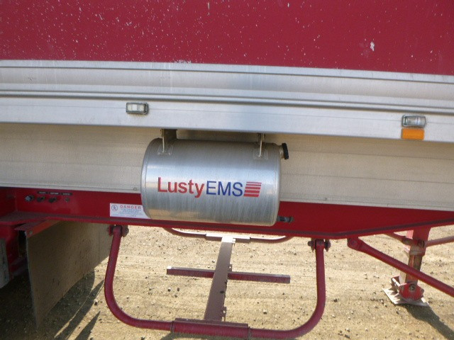2009 LUSTY SEMI EMS CHASSIS TIPPER TRAILER